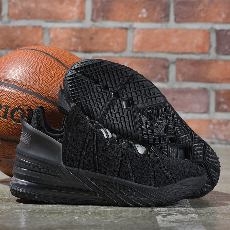 Nike Lebron James 18 Air Cushion Shoes All Black